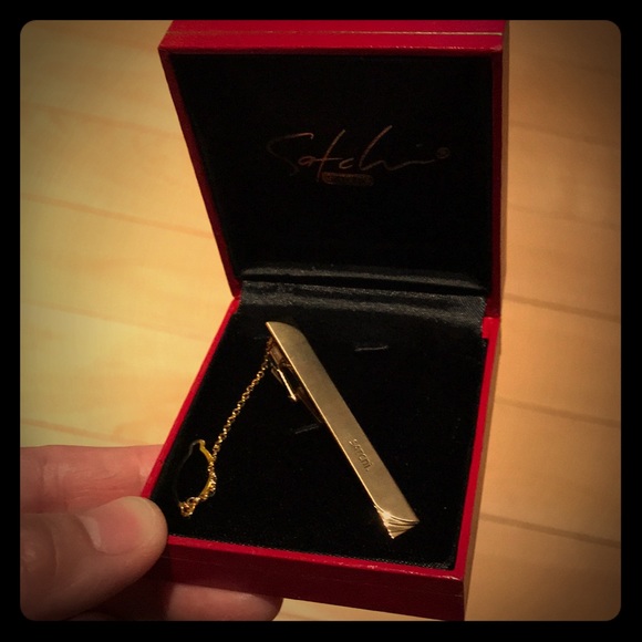 Satchi tie clip - Picture 1 of 6